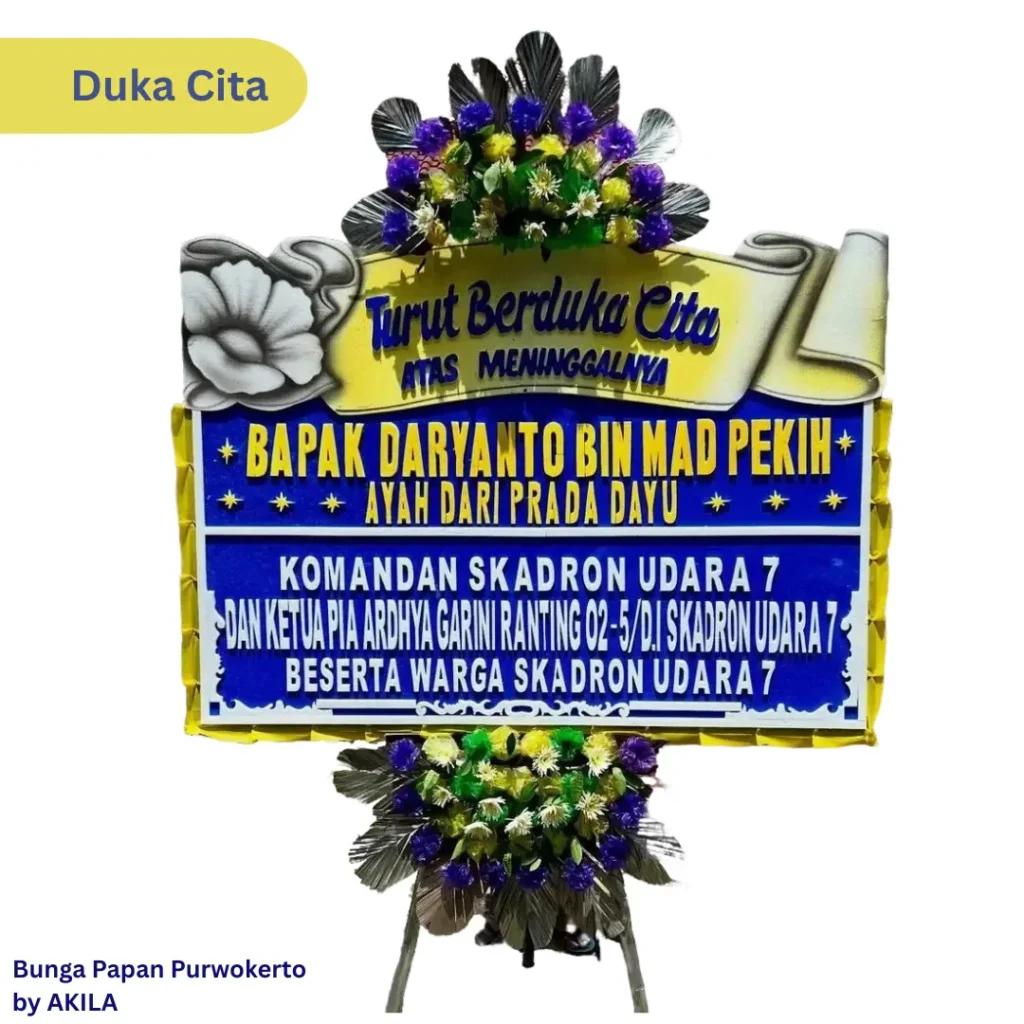 Bunga Papan Nirvanic Peace Duka Cita Proses Cepat & Free Ongkir Purwokerto
