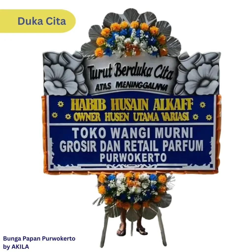 Jual Bunga Papan Sincere Sympathy Duka Cita Antar ke Rumah Duka Angela purwokerto